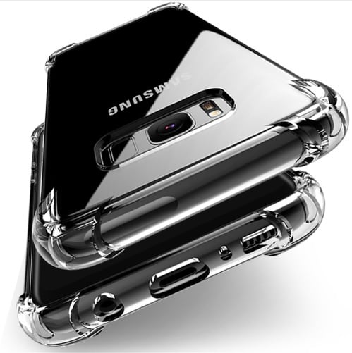 Transparant TPU telefoonhoesje met Air Cushion voor Galaxy S8 Plus