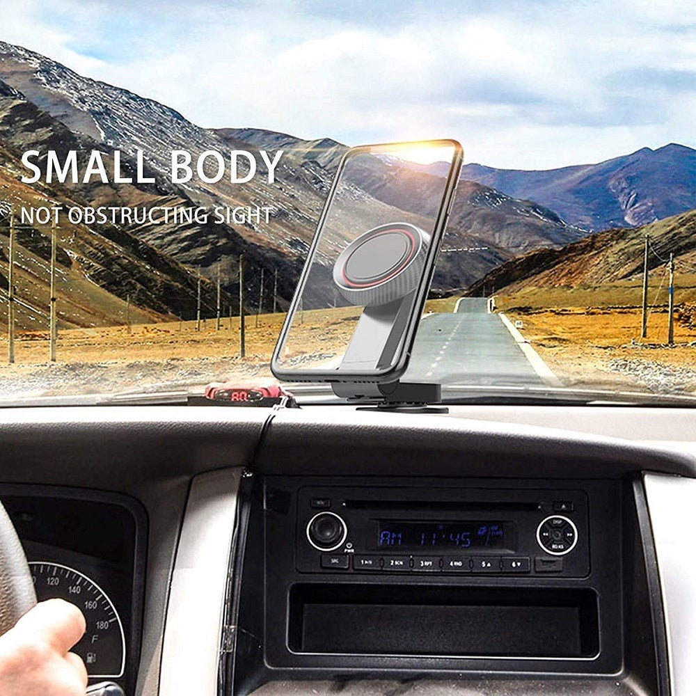 Magnetische telefoonhouder voor in de auto met 360 graden rotatie LB425