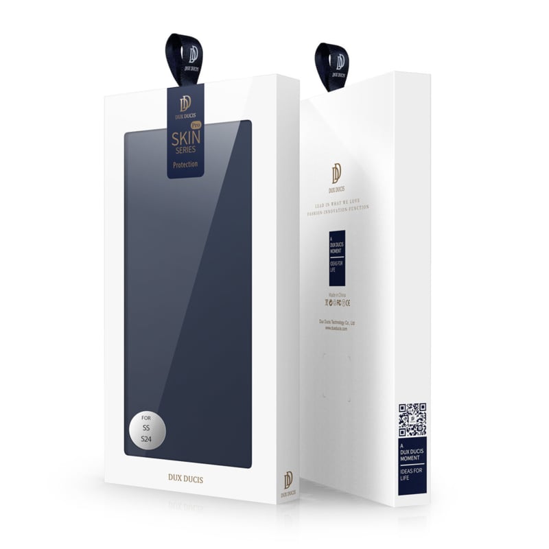Leren flip case met pashouder voor Galaxy S24