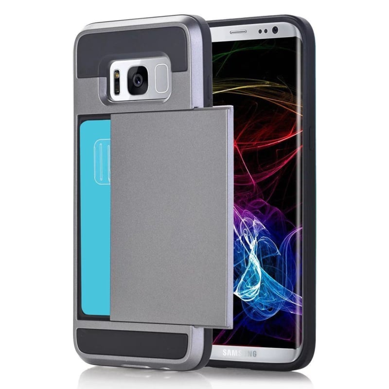 Slide Armor telefoonhoesje voor Samsung Galaxy Note 8 met pashouder
