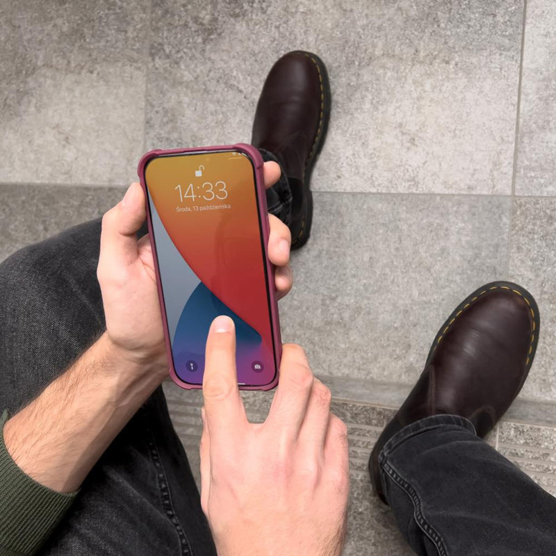 TPU telefoonhoesje met pasjesvakje voor iPhone 12 en 12 Pro