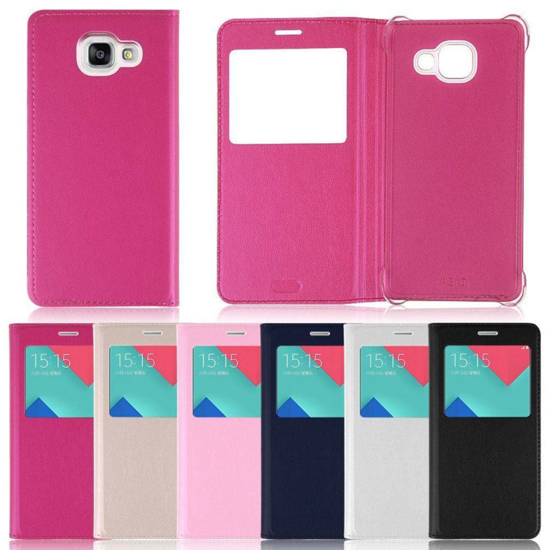 Window View flip cover voor Galaxy A3 2016