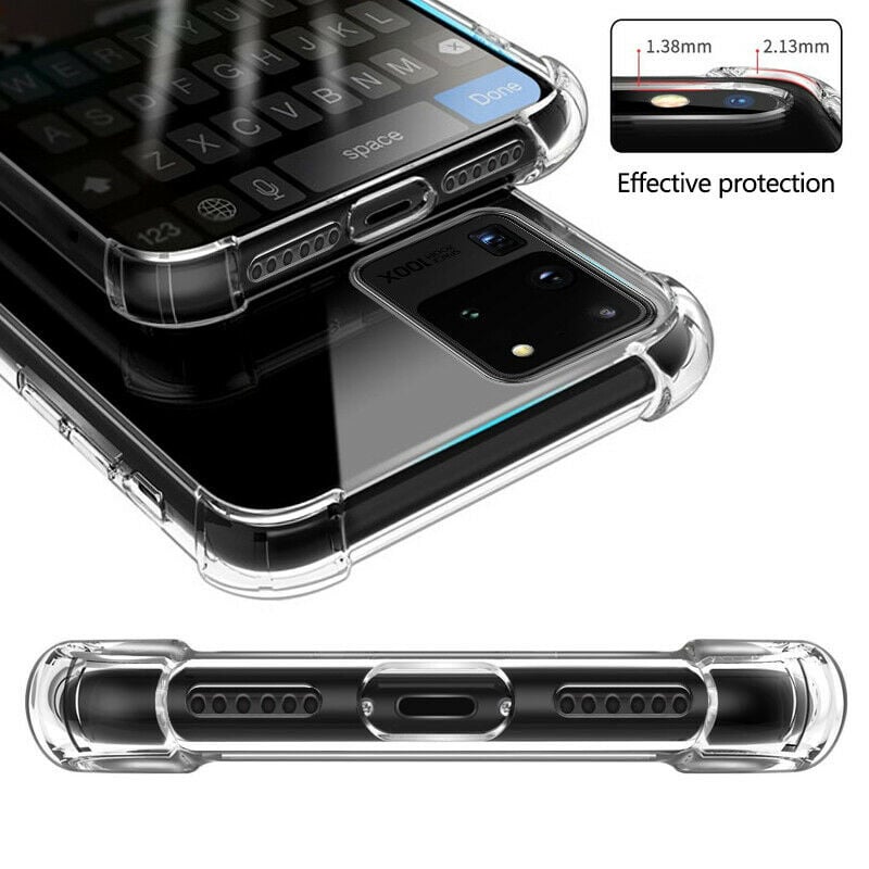 Transparant TPU Hoesje met Pasjeshouder voor Galaxy S25 Ultra