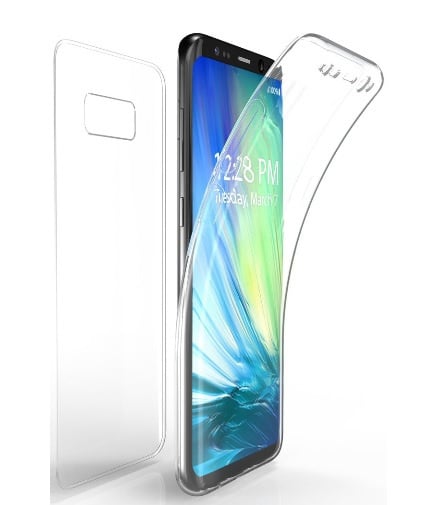 Transparant TPU telefoonhoesje met 360 graden bescherming