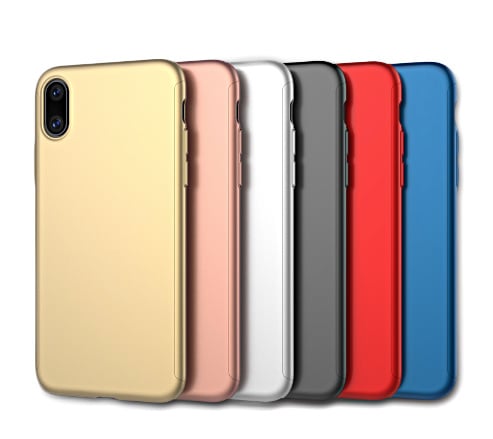 360 Graden full cover hoesje voor iPhone Xs Max
