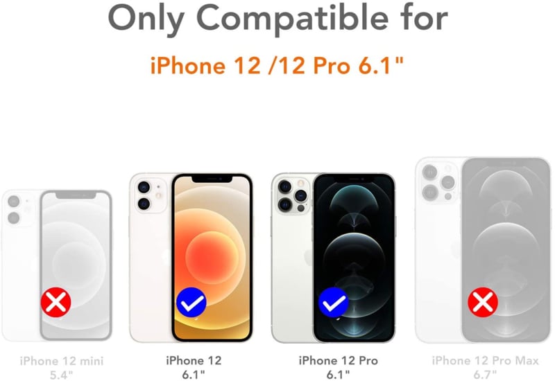 Transparant TPU telefoonhoesje met verstelbaar draagkoord voor iPhone 12