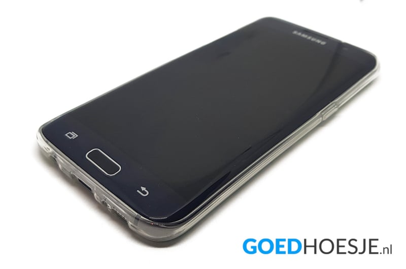 Flexibel TPU hoesje voor Galaxy S7 Edge met marmerprint