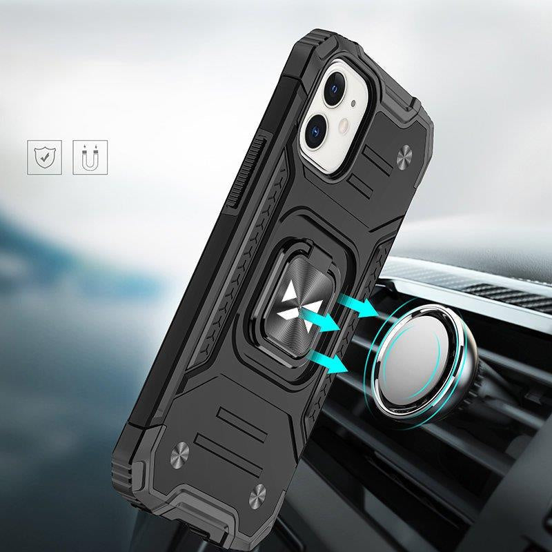 Ring armor telefoonhoesje met magneet voor iPhone 14