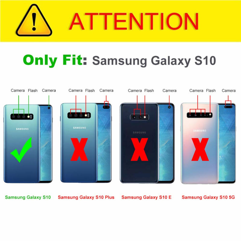 Transparant TPU Telefoonhoesje voor Samsung Galaxy S10