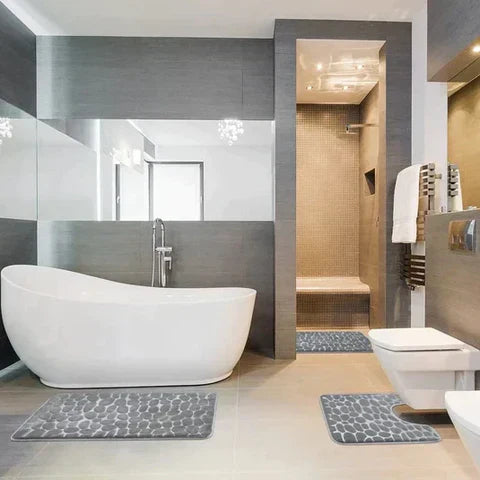 Antislip douchemat met zacht oppervlak en luxe comfort