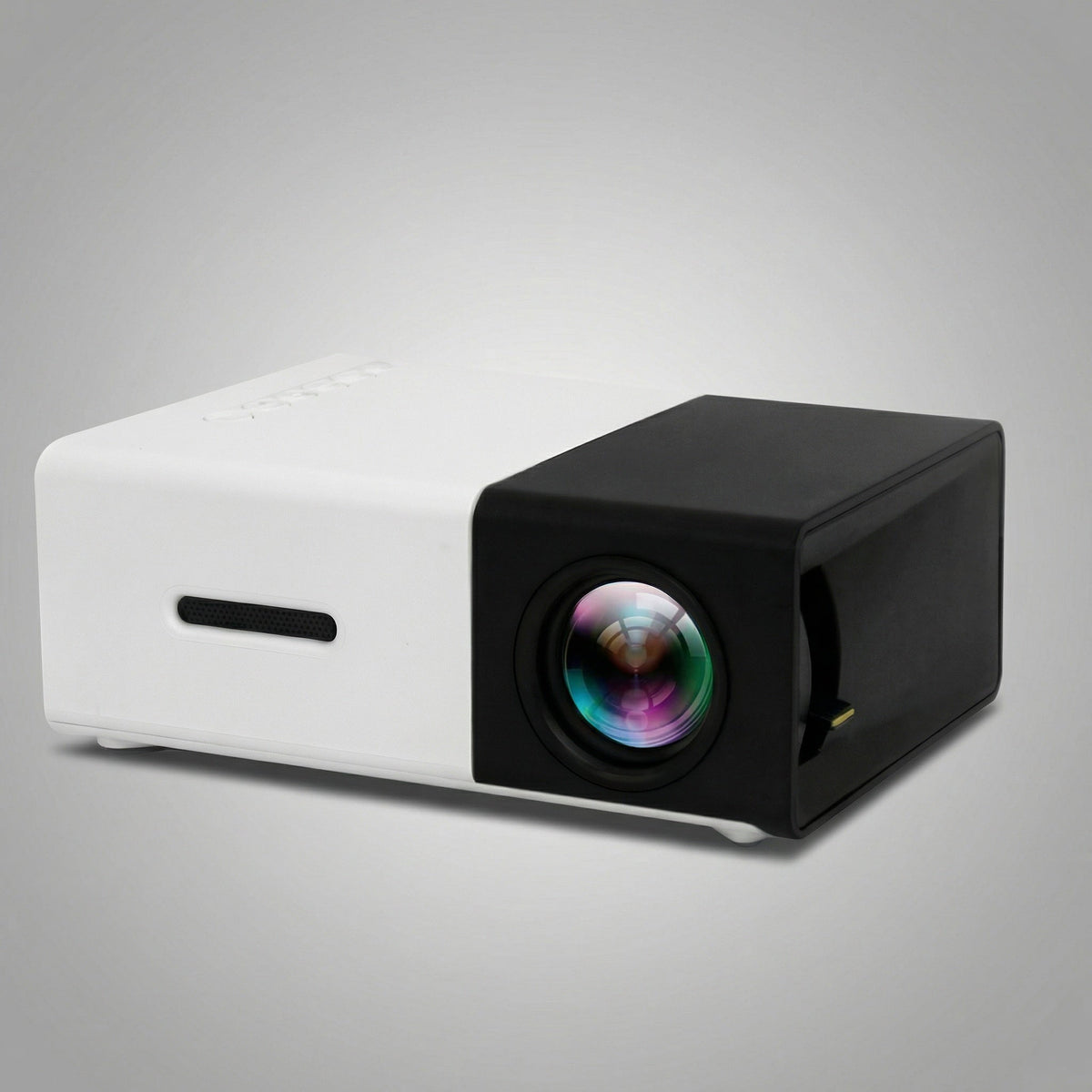 Draagbare mini beamer met HD-weergave en ingebouwde speaker