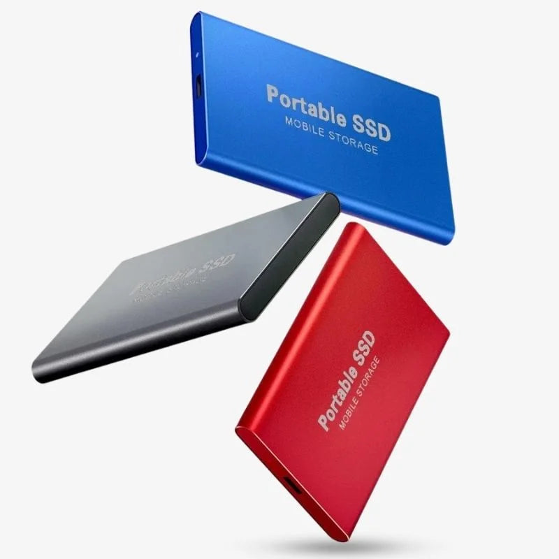 Draagbare externe SSD met USB 3.1 aansluiting