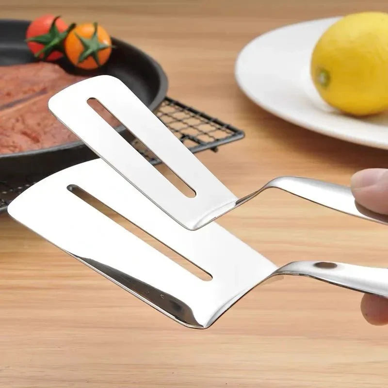 Rvs spateltang voor barbecue en keuken