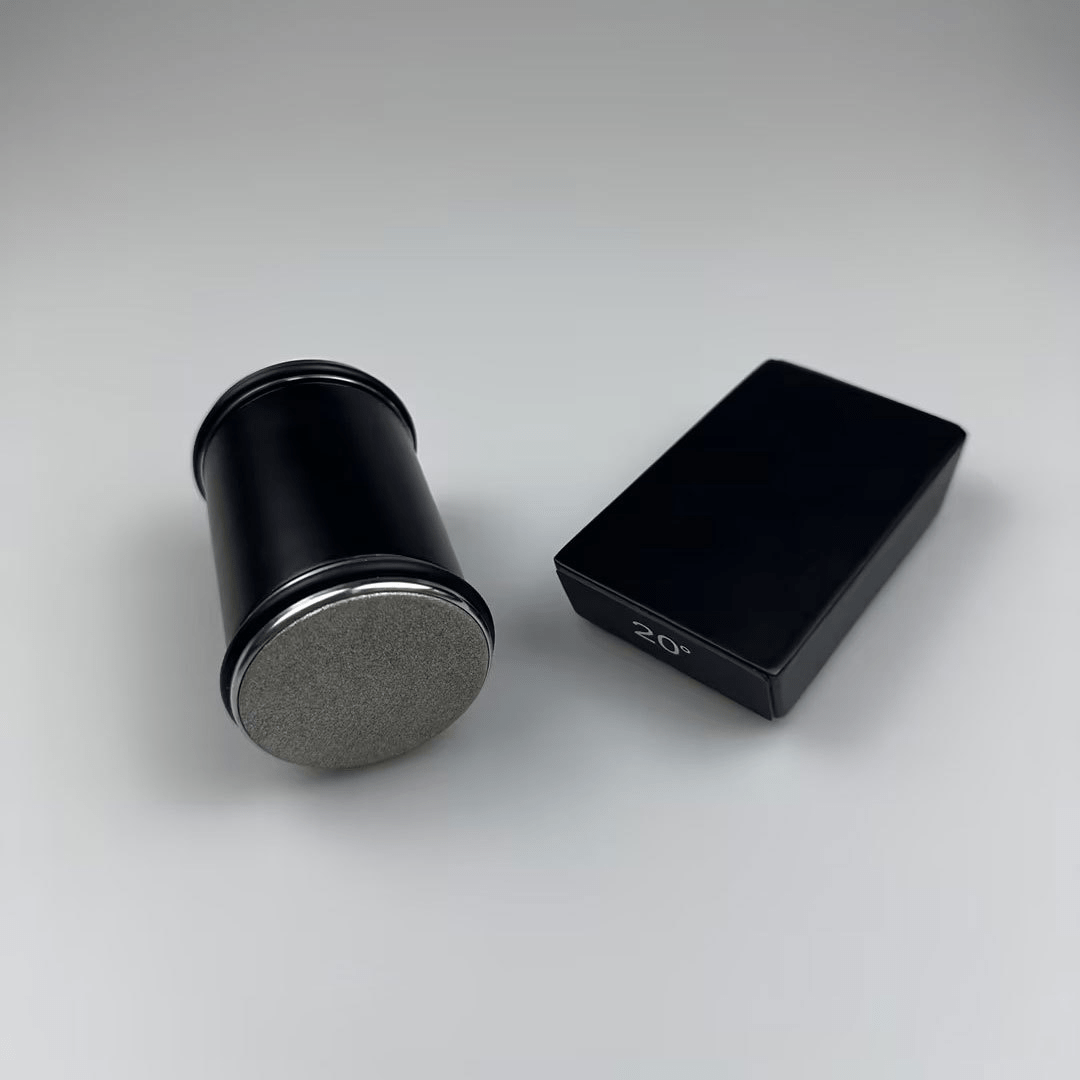 Rollende messenslijper met magnetische hoekhouder