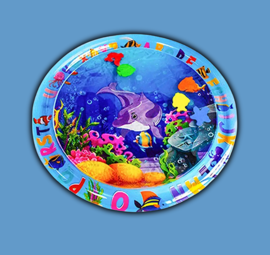 Interactieve kattenspeelmat met waterwereld design