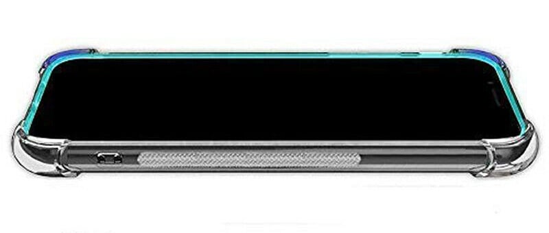 Transparant TPU telefoonhoesje met pasjeshouder voor Galaxy S10e