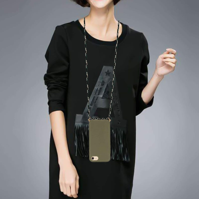 TPU hoesje met koord voor iPhone 7 / 8 / SE