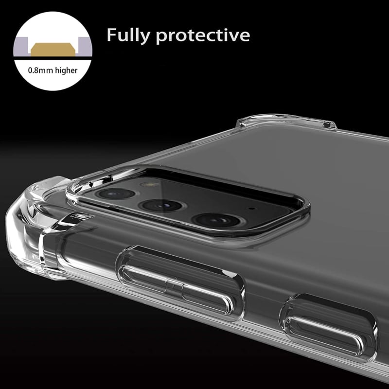Transparant TPU Telefoonhoesje met Air Cushion Schokbescherming