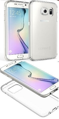 Transparant hybride telefoonhoesje voor Galaxy S7 Edge