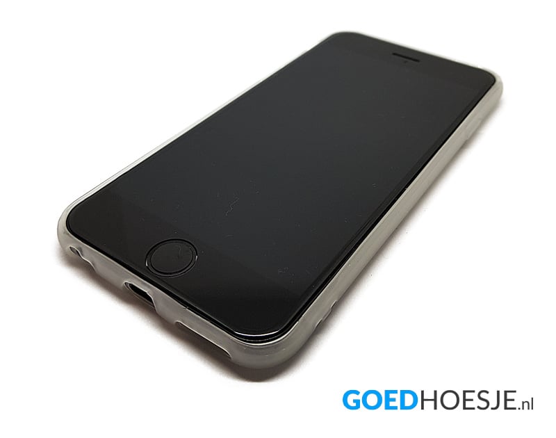 Flexibel TPU telefoonhoesje met marmer design voor iPhone 6 Plus