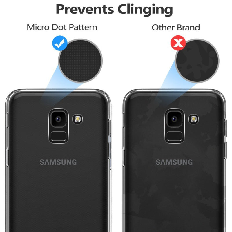 Transparant TPU telefoonhoesje voor Galaxy J6 2018