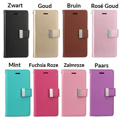 Leren portemonnee telefoonhoesje voor Samsung Galaxy S8 Plus