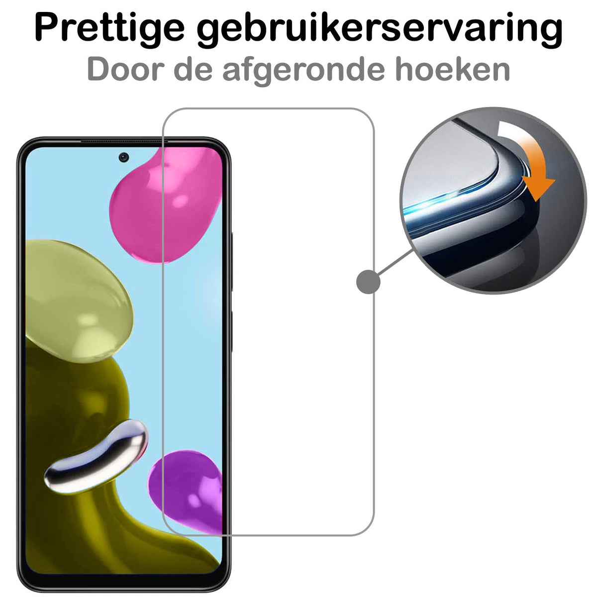 Gehard glazen screenprotector voor Xiaomi Redmi Note 11 Pro