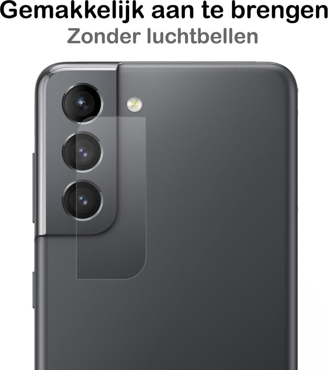 Gehard glazen camera screenprotector voor Samsung S21