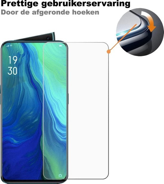 Screenprotector van gehard glas voor OPPO Reno 2