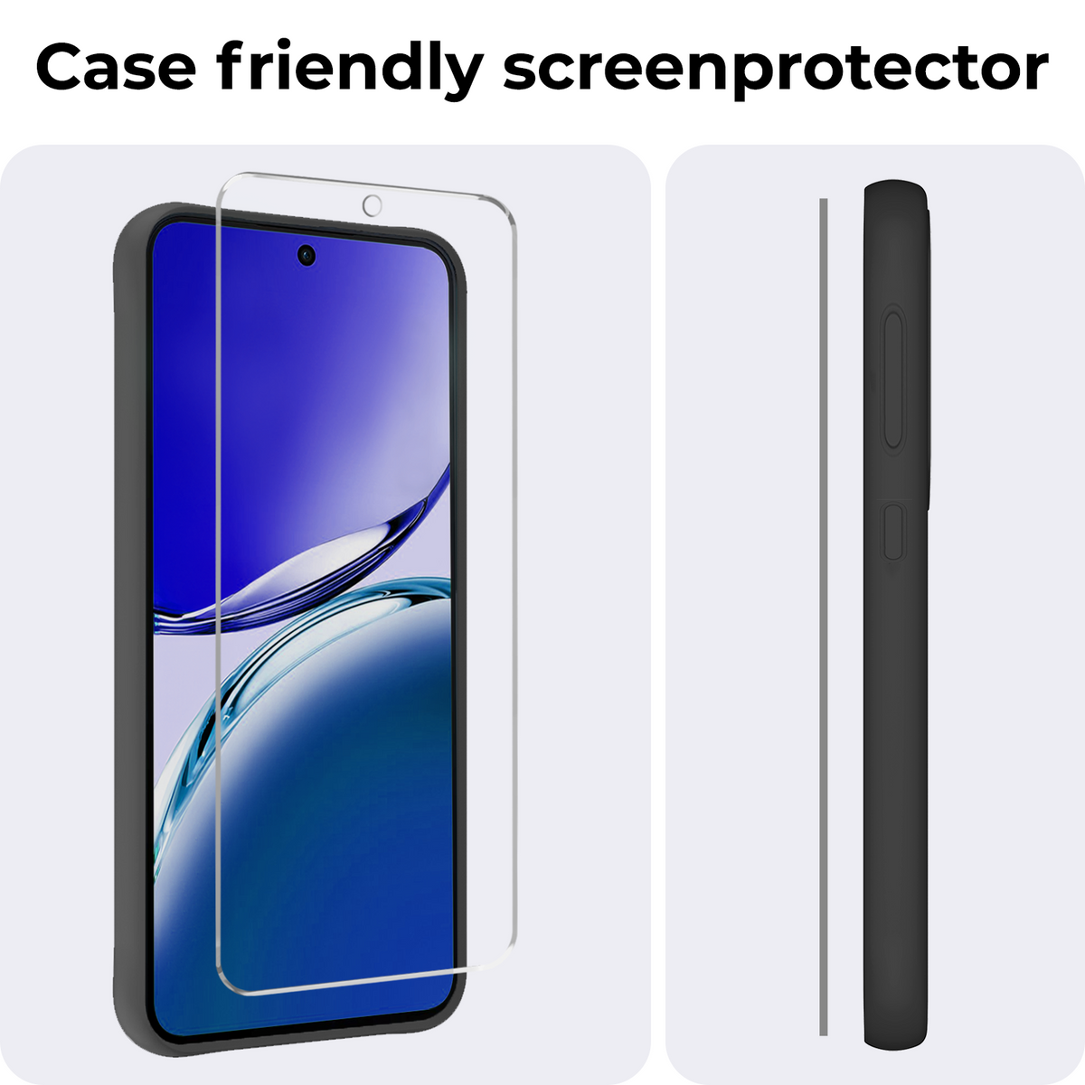 Gehard glazen screenprotector voor Oppo Reno 12 F