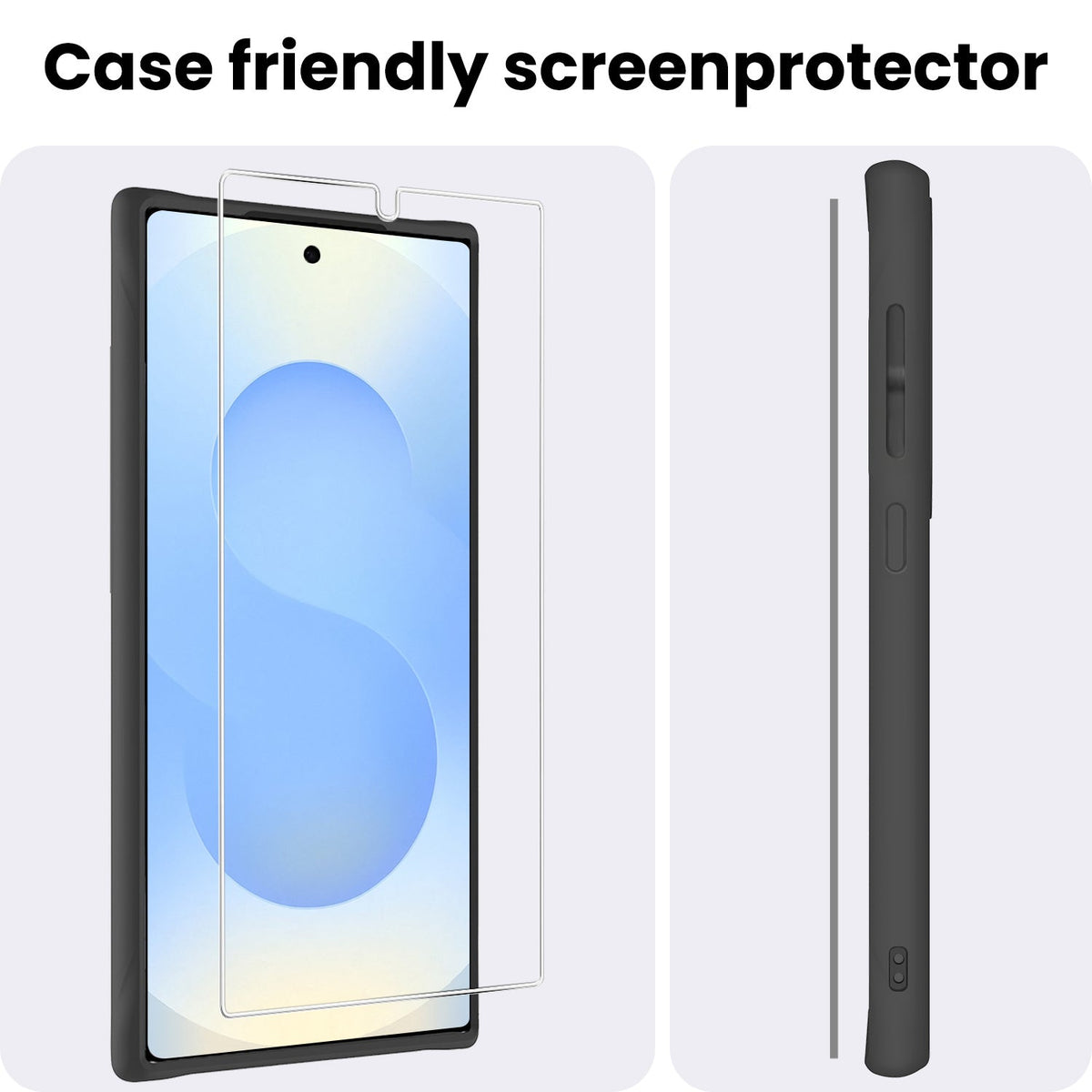 Gehard Glazen Screenprotector met Anti-kras Bescherming Geschikt voor Samsung Galaxy S25 Ultra