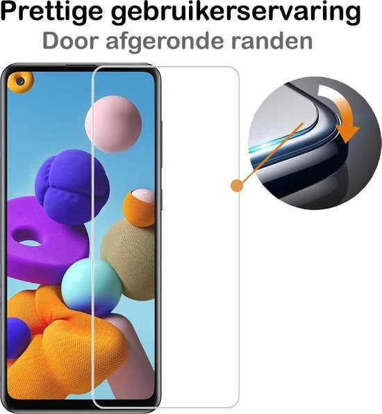 Gehard glazen screenprotector met krasbestendige bescherming