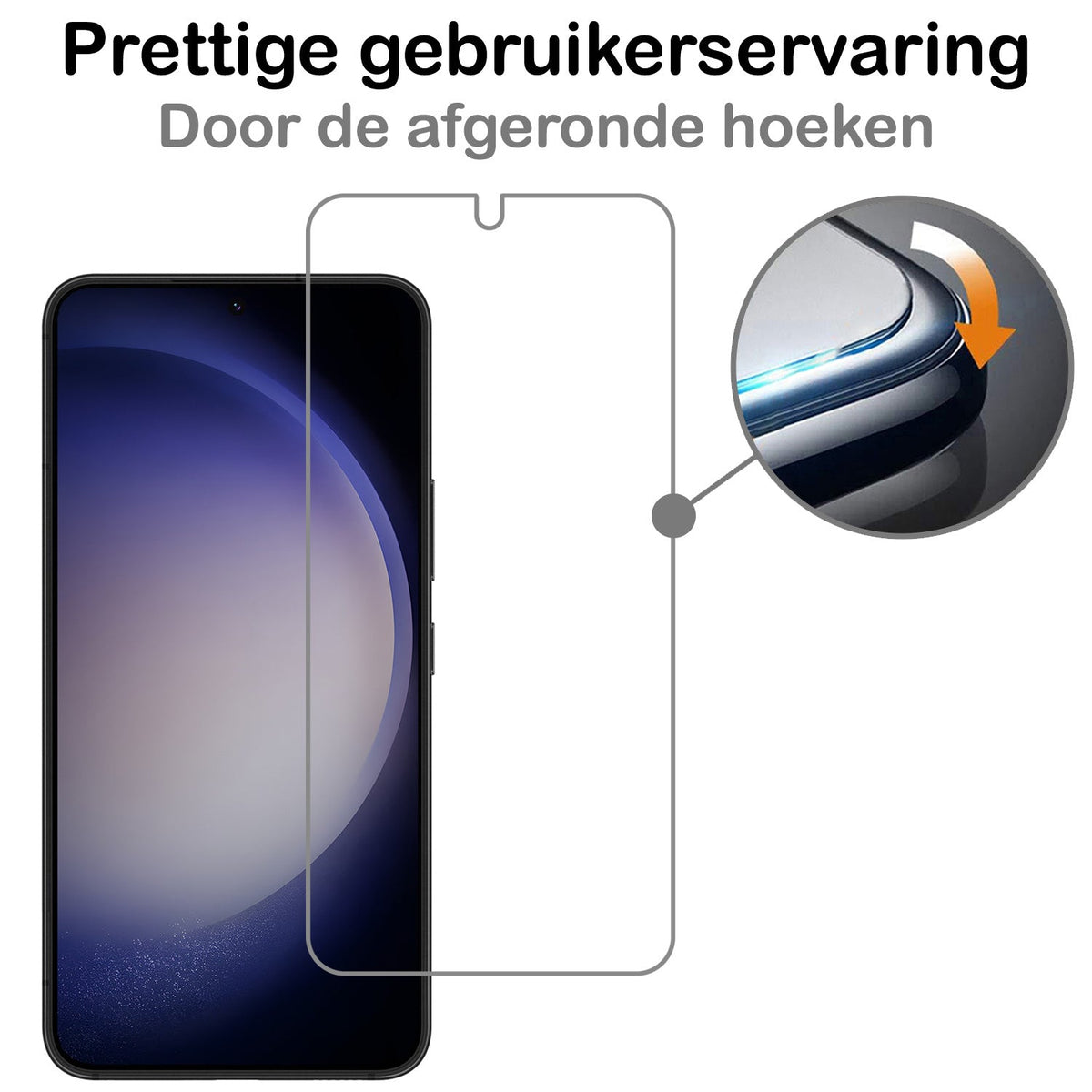 Gehard glazen screenprotector met krasbestendige laag