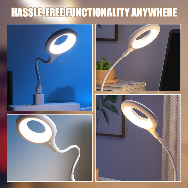 Spraakgestuurde usb ledlamp met flexibele zwanenhals