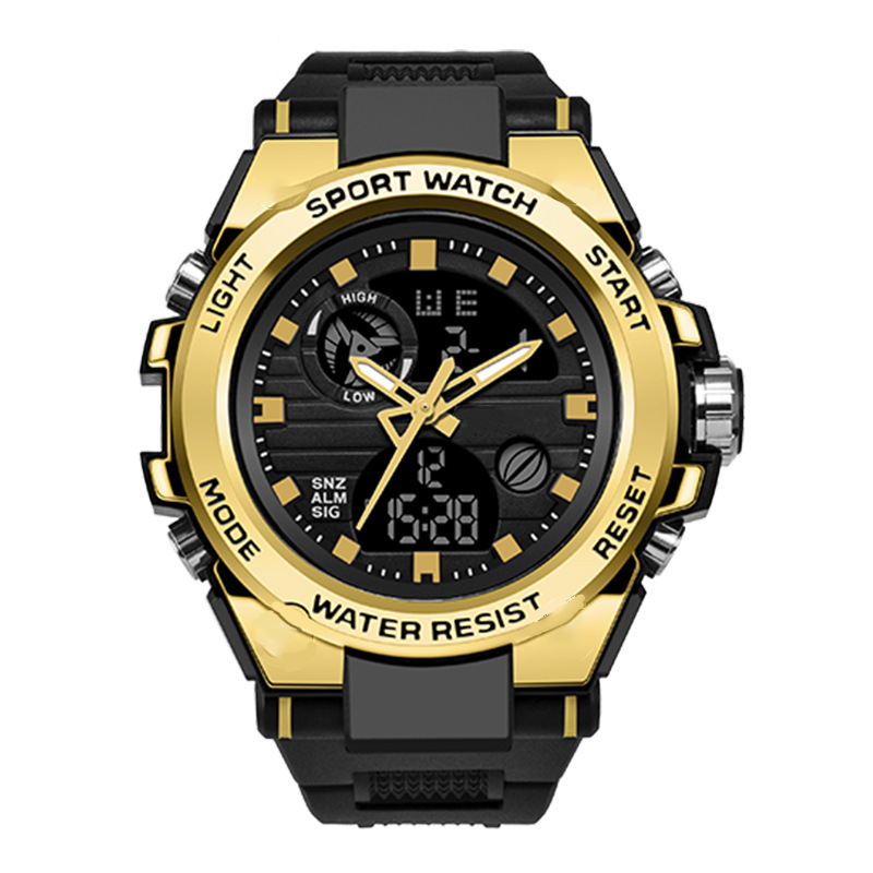 Waterdicht Sporthorloge Voor Heren Met Dual Display
