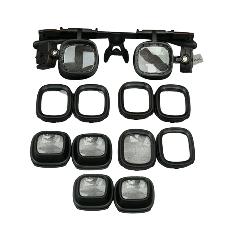Handsfree led loepbril met verwisselbare lenzen