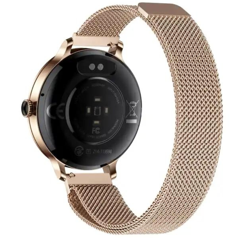 Dames smartwatch met 1,1 inch AMOLED scherm