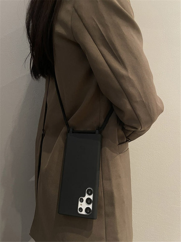 Galaxy Note 10 Plus Crossbody TPU hoesje met koord