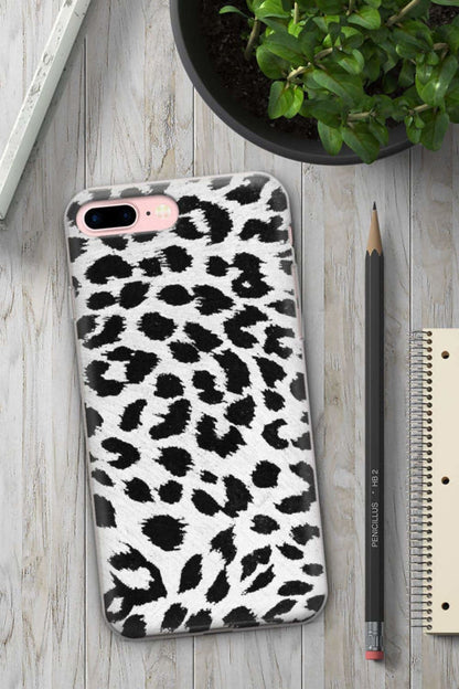 Flexibel TPU hoesje met luipaardprint voor iPhone 7 Plus / 8 Plus