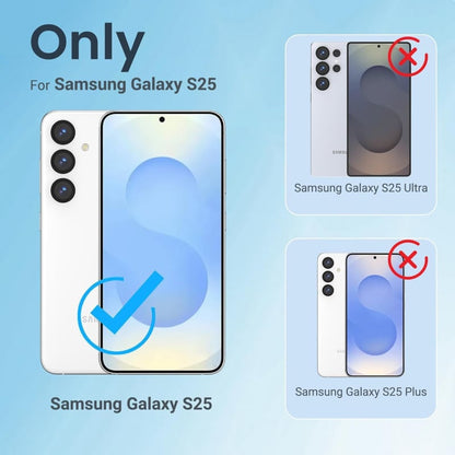 Transparant 360 graden telefoonhoesje voor Galaxy S25