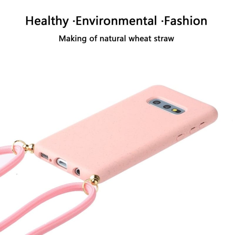 Galaxy S10E TPU hoesje met verstelbaar draagkoord