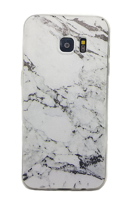 TPU telefoonhoesje met marmer design voor Galaxy S7