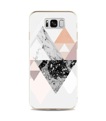 TPU hoesje met bergprint voor Galaxy S8 Plus