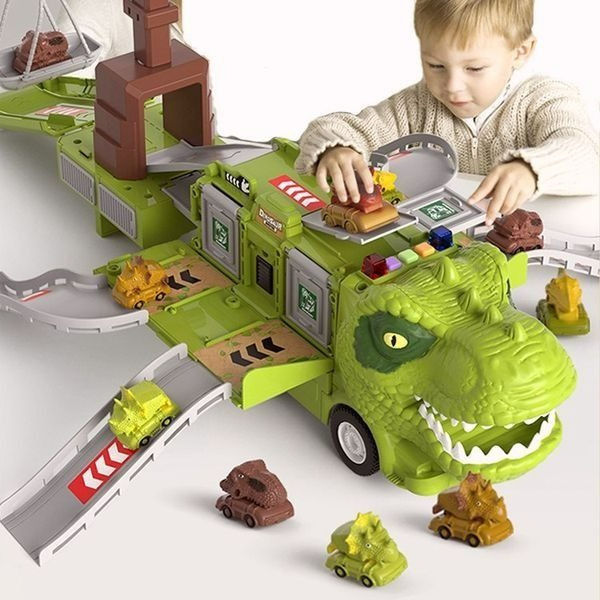 Interactieve dinosaurus speelset met licht en geluid