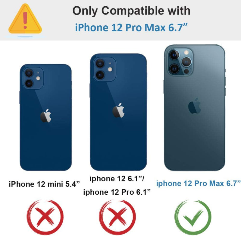 Transparant TPU Telefoonhoesje met Schokbestendige Hoeken voor iPhone 12 Pro Max