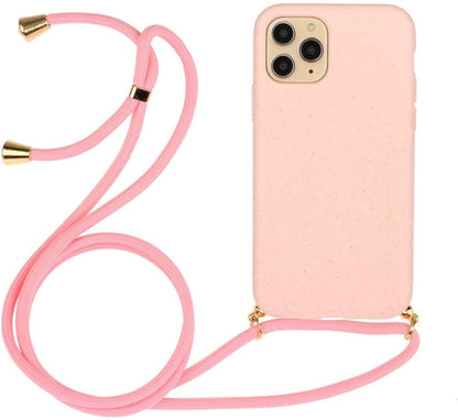 Crossbody TPU Telefoonhoesje met Verstelbaar Koord voor iPhone 13 Pro