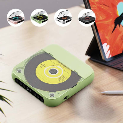 Draagbare cd-speler met bluetooth en oplaadbare batterij
