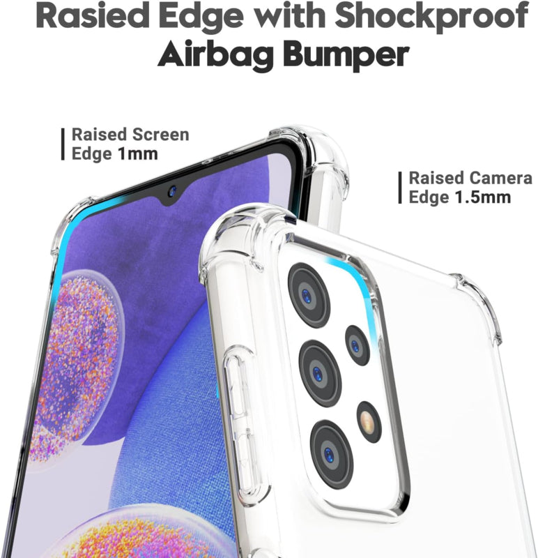 Transparant TPU Telefoonhoesje met Air Cushion Schokbescherming