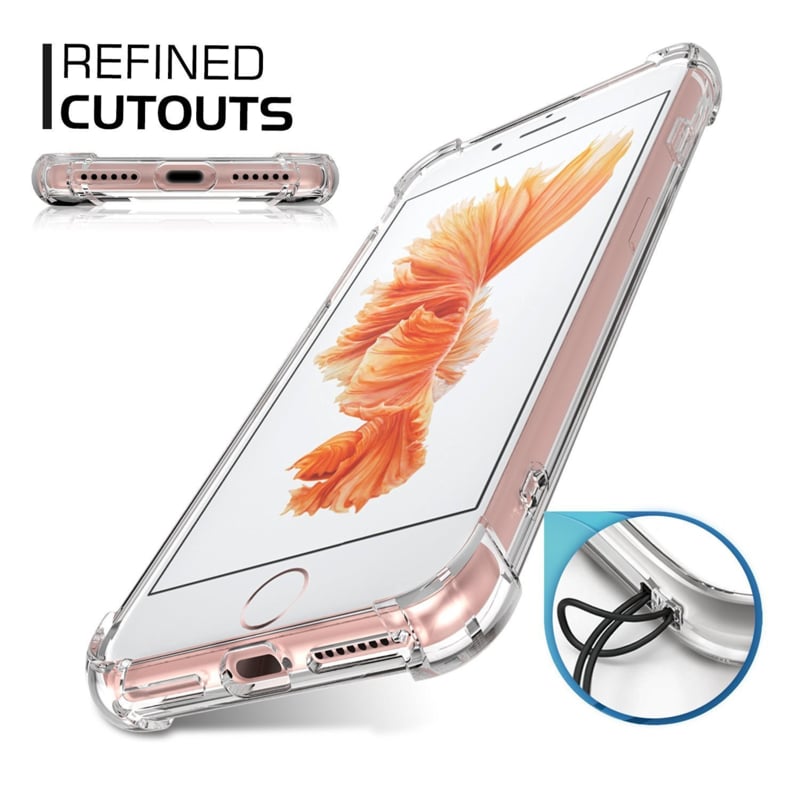 Transparant TPU Hoesje met Air Cushion voor iPhone 7 8 SE
