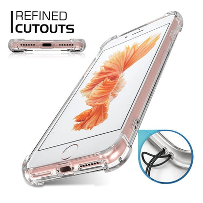 Transparant TPU Hoesje met Air Cushion voor iPhone 7 8 SE